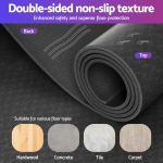 everfit exercise equipment mat treadmill floor rug home gym fitness yoga 1.5m
