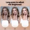embellir led compact mirror lighted travel makeup mirror pocket sized 1x 10x magnification square white embellir led compact mirror lighted travel makeup mirror pocket sized 1x 10x magnification square white