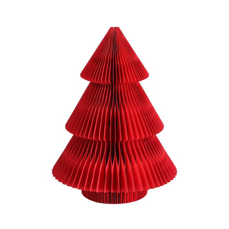 jingle jollys paper christmas tree 47cm w/ star topper xmas decoration tabletop red diy ornament set jingle jollys paper christmas tree 47cm w/ star topper xmas decoration tabletop red diy ornament set