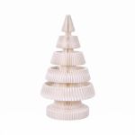 jingle jollys paper christmas tree 114cm w/ star topper leds xmas decorations kit home office white jingle jollys paper christmas tree 114cm w/ star topper leds xmas decorations kit home office white