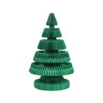 jingle jollys paper christmas tree 87cm w/ star topper leds xmas decorations kit home office green