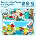 keezi kids pretend kitchen sink and water playset fishing game toys play food keezi kids pretend kitchen sink and water playset fishing game toys play food