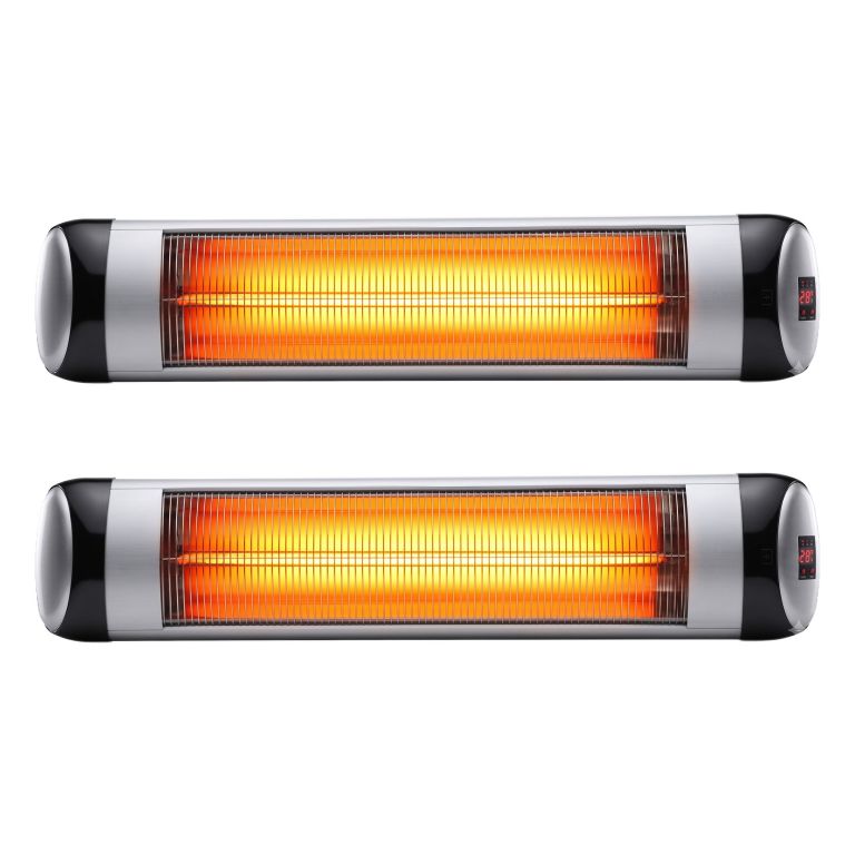 devanti 2pcs electric radiant strip heater outdoor indoor patio infrared heaters 2000w devanti 2pcs electric radiant strip heater outdoor indoor patio infrared heaters 2000w