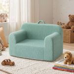 artiss sofa foam couch with carry handle mint green artiss sofa foam couch with carry handle mint green
