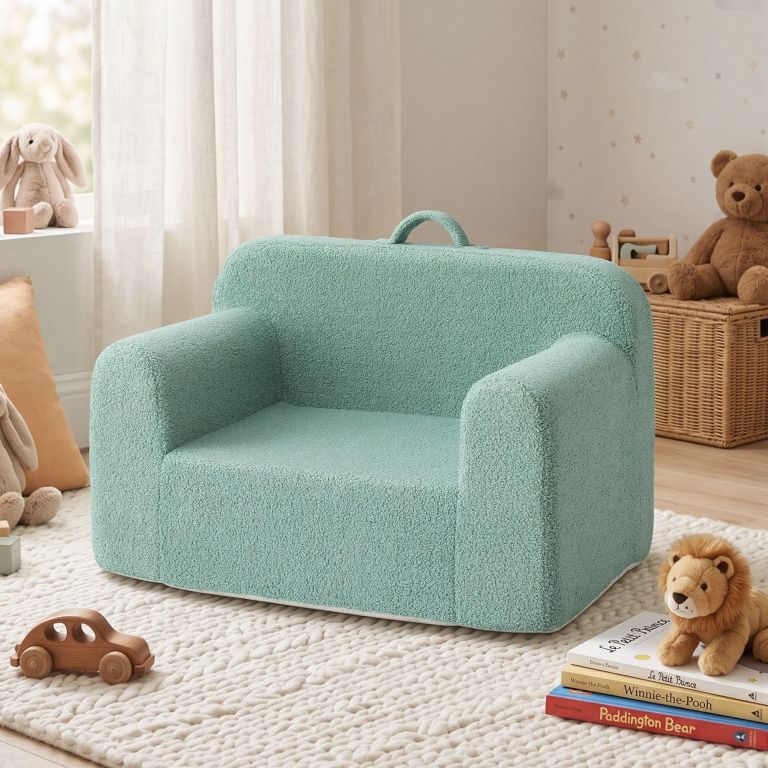 artiss sofa foam couch with carry handle mint green artiss sofa foam couch with carry handle mint green