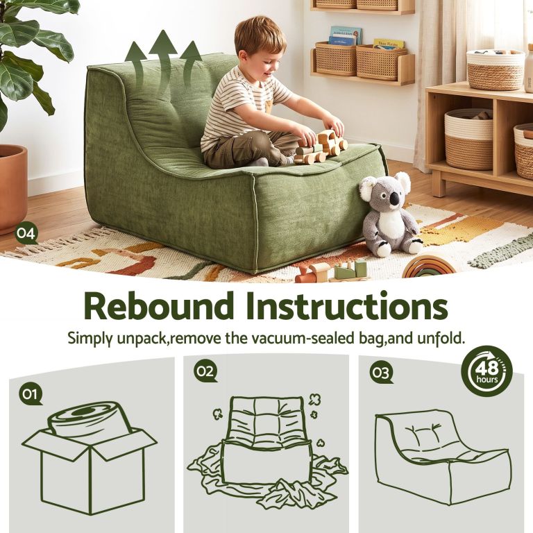 artiss floor sofa armless chenille no assembly removable cover green artiss floor sofa armless chenille no assembly removable cover green