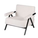 artiss compressed armchair white corduroy accent chair for small space artiss compressed armchair white corduroy accent chair for small space