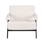 artiss compressed armchair white corduroy accent chair for small space artiss compressed armchair white corduroy accent chair for small space