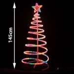 samland led 145cm rope light christmas tree & star motif xmas new samland led 145cm rope light christmas tree & star motif xmas new