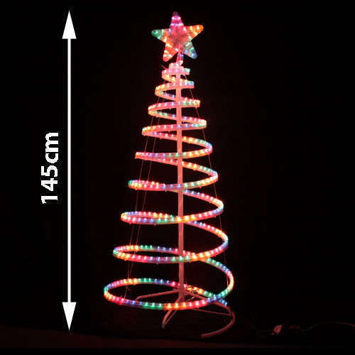samland led 145cm rope light christmas tree & star motif xmas new samland led 145cm rope light christmas tree & star motif xmas new