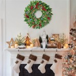 pre lit christmas wreath with led lights