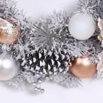pine cone christmas wreath home decoration