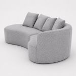 arco 3 seater compressed sofa