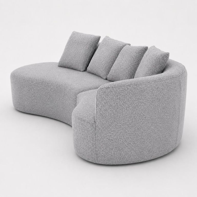 arco 3 seater compressed sofa