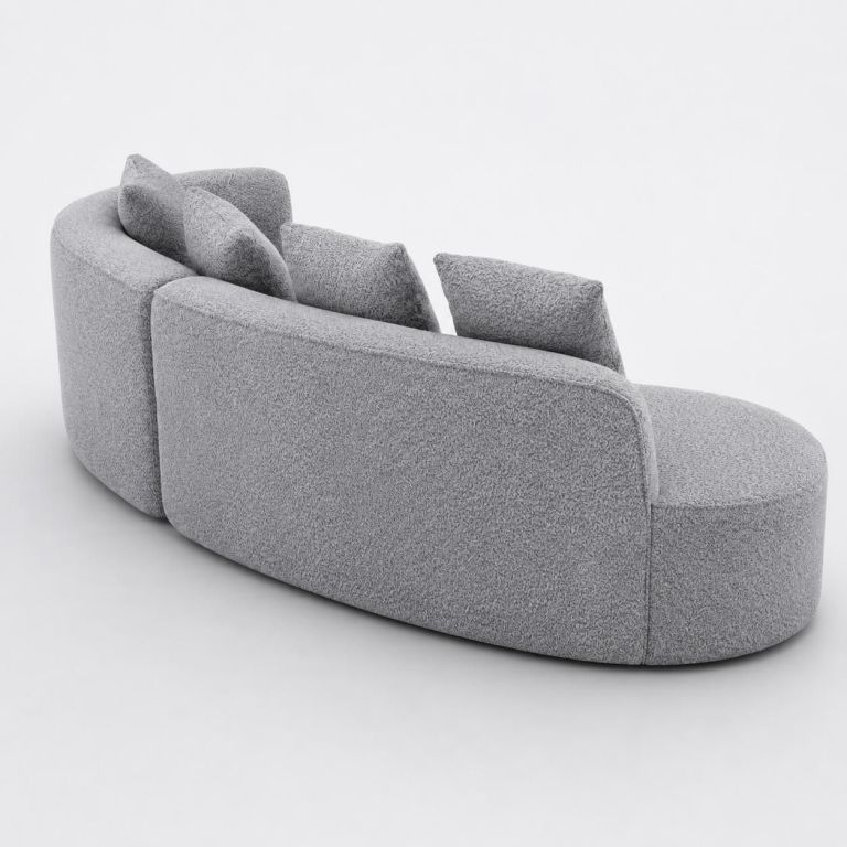 arco 3 seater compressed sofa