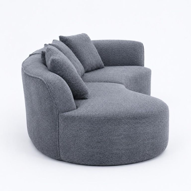 arco 3 seater compressed sofa