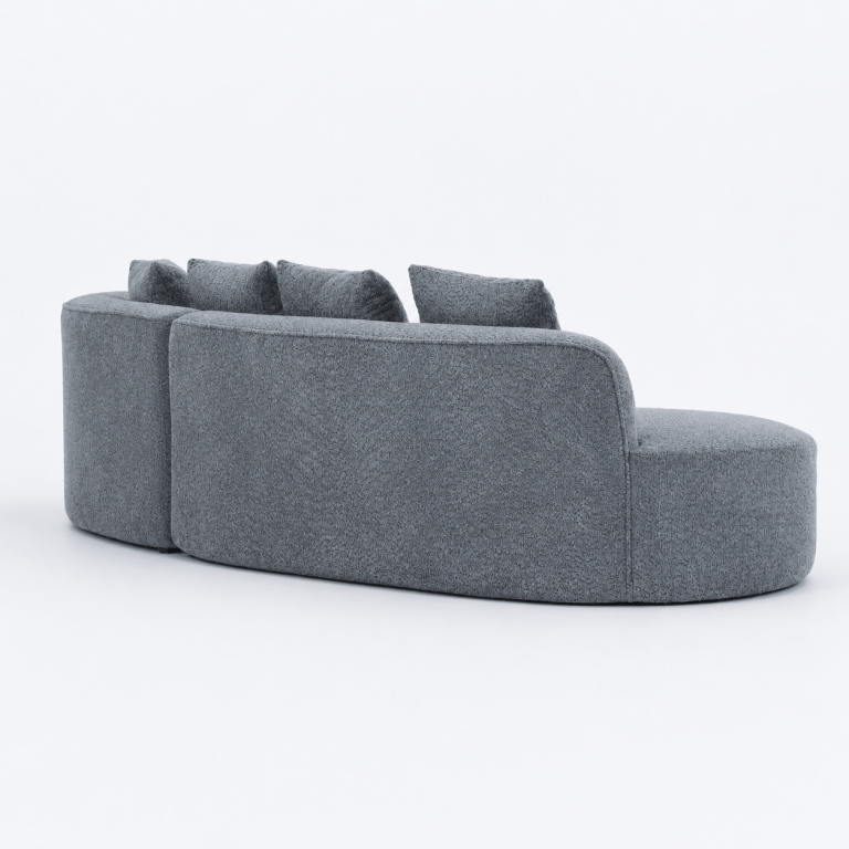 arco 3 seater compressed sofa