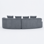 arco 3 seater compressed sofa