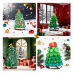 diy christmas tree clay kit make your own christmas tree ornament kit kids gift