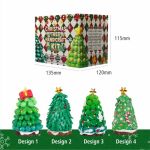 diy christmas tree clay kit make your own christmas tree ornament kit kids gift
