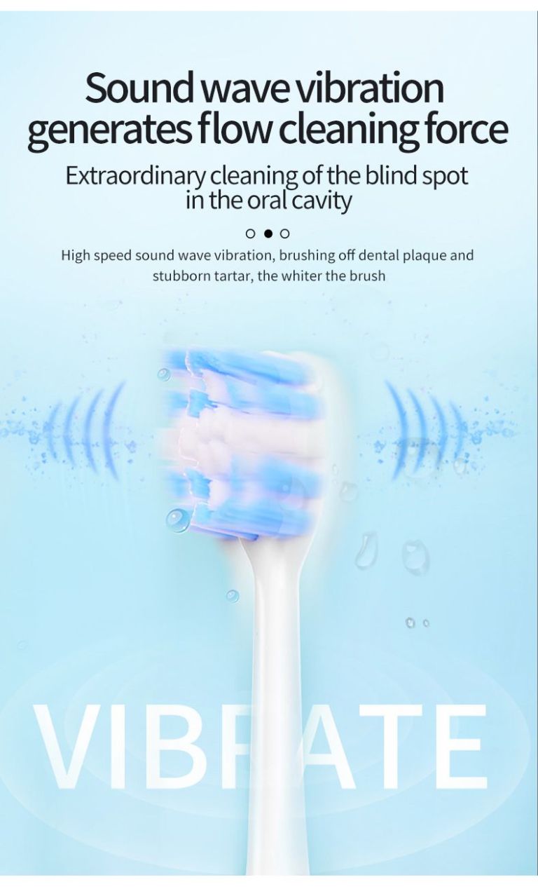 sonic electric toothbrush with 6 modes for professional dental care, deep cleaning and gum protection, ultra long battery life up to 180 days/black 4 brush head+storage box