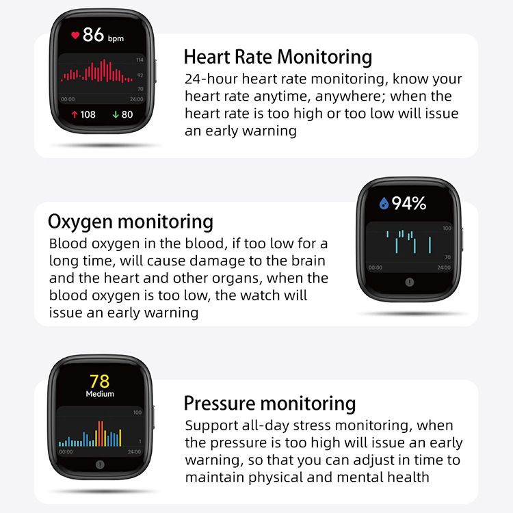 smartwatch voice assistant bluetooth calling health monitoring step tracking message alerts/black smartwatch voice assistant bluetooth calling health monitoring step tracking message alerts/black