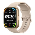 smartwatch voice assistant bluetooth calling health monitoring step tracking message alerts/blue