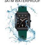 elegant retro preppy style women's quartz watch square black dial with pink silicone strap, zinc alloy case, non rechargeable battery/black elegant retro preppy style women's quartz watch square black dial with pink silicone strap, zinc alloy case, non rechargeable battery/black