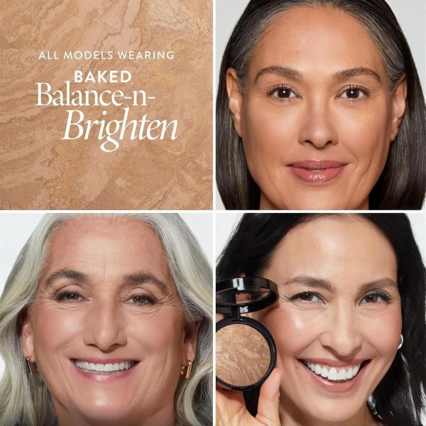 3pcs baking makeup palette includes brush, facial powder, powder blusher eye shadow, multi product palette for eyelid brightening & face contouring, for daily use or dating
