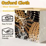 2 packs collapsible storage bins, retro style foldable storage box for toys, clothes, books, closet & shelves, durable home storage basket organizer (a horse) 2 packs collapsible storage bins, retro style foldable storage box for toys, clothes, books, closet & shelves, durable home storage basket organizer (a horse)