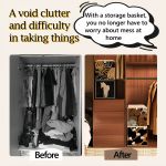 2 packs collapsible storage bins, retro style foldable storage box for toys, clothes, books, closet & shelves, durable home storage basket organizer (a horse) 2 packs collapsible storage bins, retro style foldable storage box for toys, clothes, books, closet & shelves, durable home storage basket organizer (a horse)