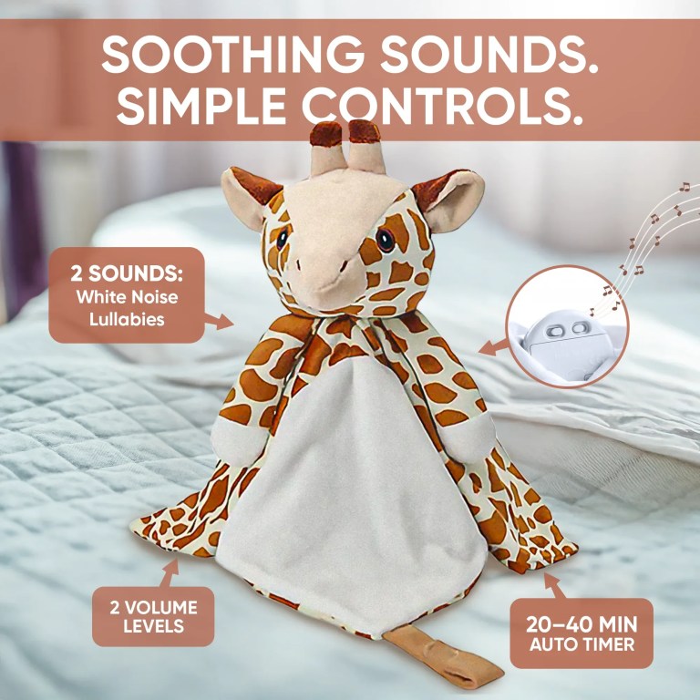 aria the giraffe white noise & lullaby comforter aria the giraffe white noise & lullaby comforter