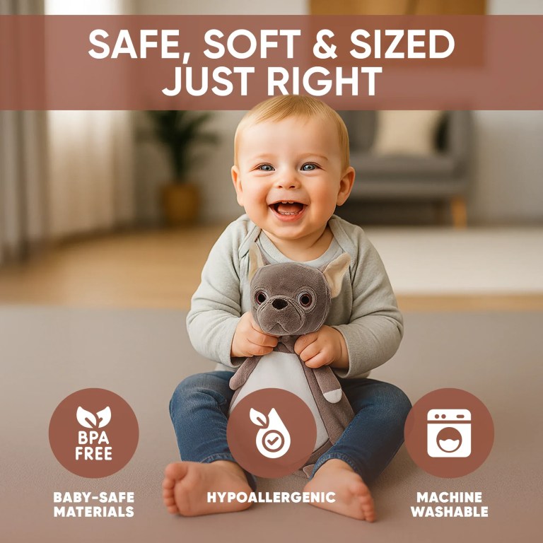 billy the french bulldog white noise & lullaby comforter billy the french bulldog white noise & lullaby comforter