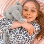 ellie the elephant white noise & lullaby comforter ellie the elephant white noise & lullaby comforter