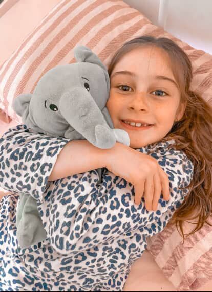 ellie the elephant white noise & lullaby comforter ellie the elephant white noise & lullaby comforter