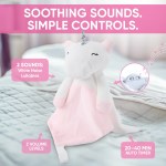 maisie the unicorn white noise & lullaby comforter maisie the unicorn white noise & lullaby comforter