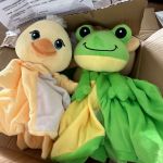 rara the frog white noise & lullaby comforter