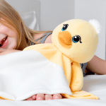 zaylee the duck white noise & lullaby comforter