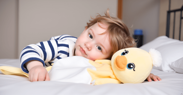 zaylee the duck white noise & lullaby comforter