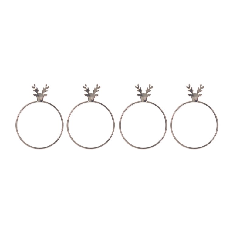 bread and butter napkin rings stag head 4 pack bread and butter napkin rings stag head 4 pack