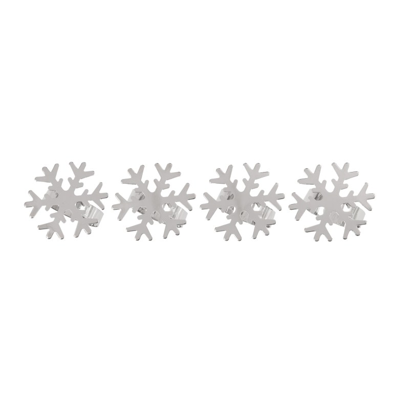 bread and butter napkin rings snow flake 4 pack bread and butter napkin rings snow flake 4 pack