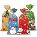 50 pcs christmas gift bags with assorted christmas prints for xmas gift bags 50 pcs christmas gift bags with assorted christmas prints for xmas gift bags