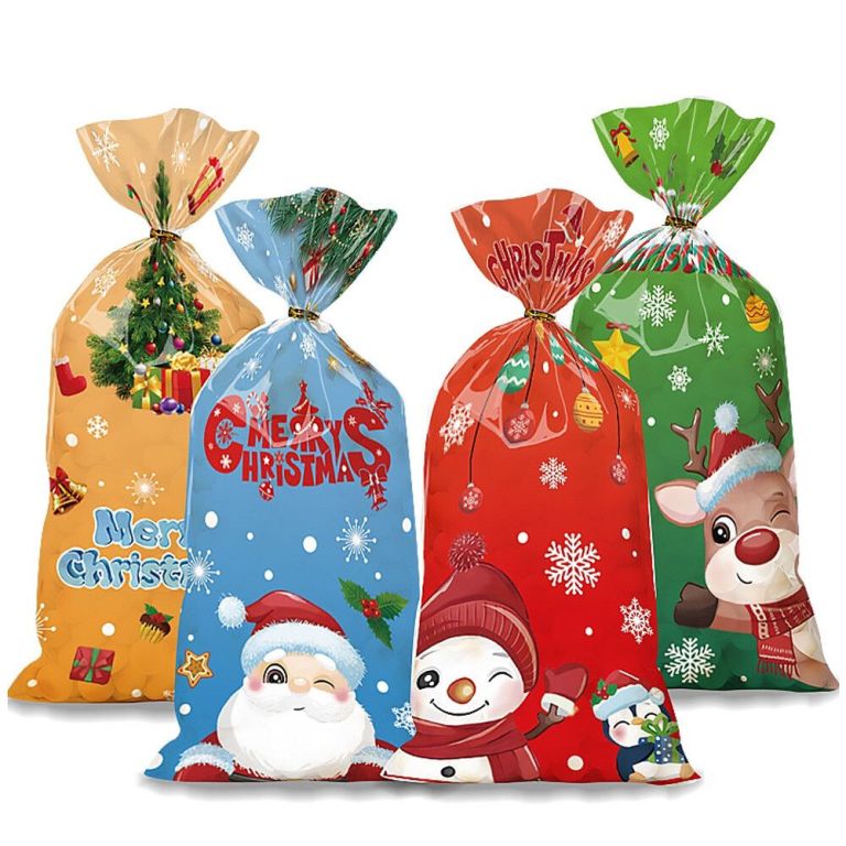 50 pcs christmas gift bags with assorted christmas prints for xmas gift bags 50 pcs christmas gift bags with assorted christmas prints for xmas gift bags