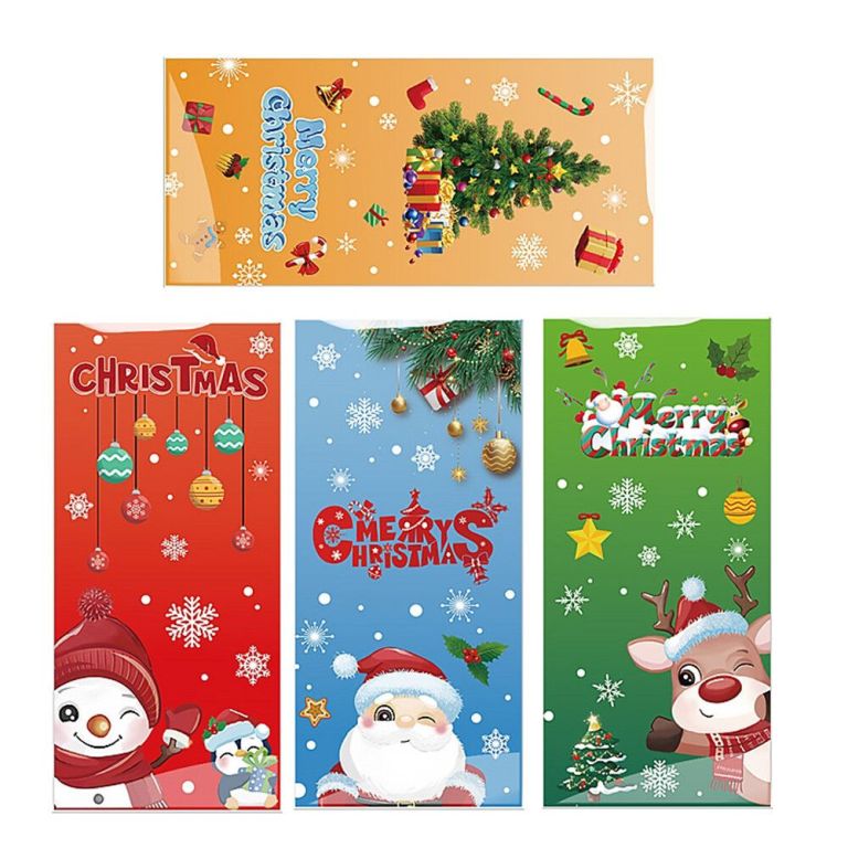 50 pcs christmas gift bags with assorted christmas prints for xmas gift bags 50 pcs christmas gift bags with assorted christmas prints for xmas gift bags
