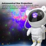 social hike galaxy star projector colour led astronaut night light and remote social hike galaxy star projector colour led astronaut night light and remote