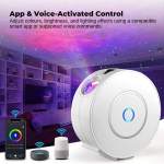 social hike smart galaxy star projector – wifi led light app voice control white social hike smart galaxy star projector – wifi led light app voice control white