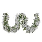 christabelle 274cm majestic snow prelit christmas garland christabelle 274cm majestic snow prelit christmas garland