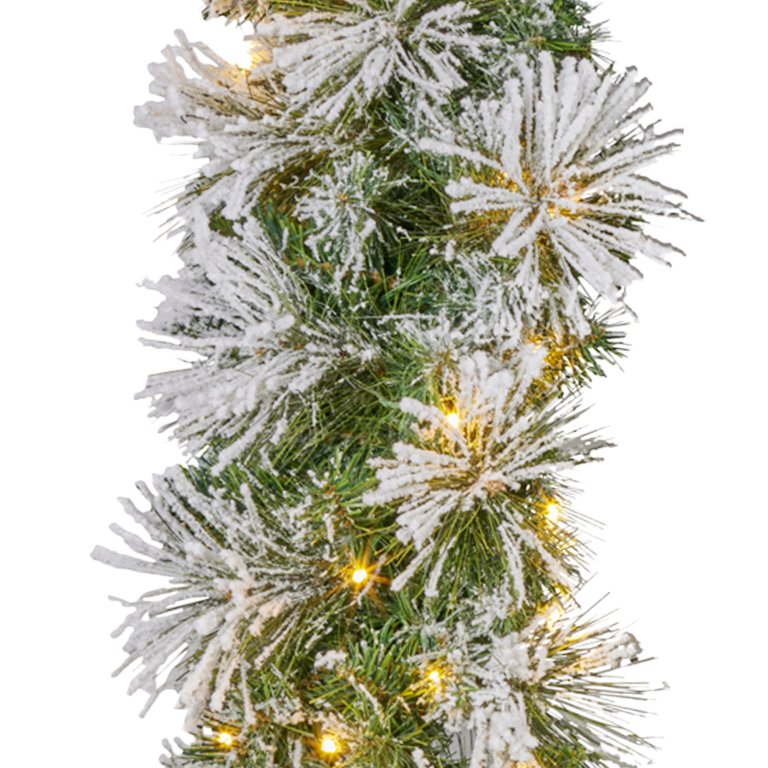 christabelle 274cm majestic snow prelit christmas garland christabelle 274cm majestic snow prelit christmas garland