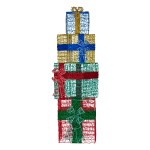 christabelle 190cm 4 piece gift stack box christmas decor bows led lights xmas christabelle 190cm 4 piece gift stack box christmas decor bows led lights xmas