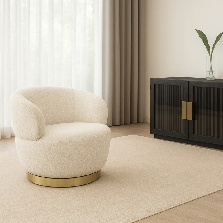 interior ave luna swivel armchair vanilla oat interior ave luna swivel armchair vanilla oat